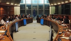 Members of the LLLIG discussing Life Skills within education frameworks